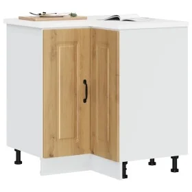 Mueble bajo esquinero cocina Kalmar madera de roble artesanal de , Armarios de cocina - Ref: Foro24-853516, Precio: 105,16 €,...
