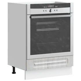 Mueble de horno Kalmar gris sonoma madera reconstituida de , Armarios de cocina - Ref: Foro24-853523, Precio: 63,04 €, Descue...