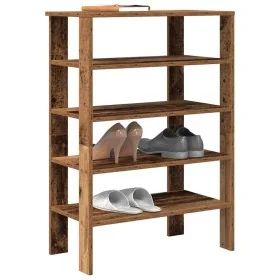Mueble zapatero madera contrachapada madera vieja 61x32x87,5 cm de , Zapateros y organizadores de calzado - Ref: Foro24-85985...