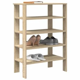 Mueble zapatero madera contrachapada roble sonoma 61x32x87,5 cm de , Zapateros y organizadores de calzado - Ref: Foro24-85985...
