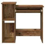 Escritorio estantes madera ingeniería envejecida 84x40x78 cm de , Escritorios - Ref: Foro24-860452, Precio: 71,31 €, Descuent...