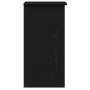 Escritorio con estantes contrachapada negro 84x40x78 cm de , Escritorios - Ref: Foro24-860446, Precio: 80,97 €, Descuento: %
