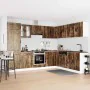 Mueble cocina Porto roble ahumado 14 pzas madera contrachapada de , Armarios de cocina - Ref: Foro24-3314996, Precio: 1,00 €,...