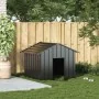 Caseta para perros con techo acero galvanizado 131x101x102 cm de , Casetas para perros - Ref: Foro24-4100917, Precio: 122,44 ...