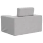 Sofá cama infantil felpa suave gris claro by , Baby and Toddler Furniture - Ref: Foro24-4104785, Price: 36,81 €, Discount: %