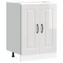 Mueble bajo para fregadero Kalmar blanco brillo 60x46x81,5 cm de , Armarios de cocina - Ref: Foro24-853439, Precio: 85,53 €, ...