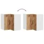Armario cocina esquina de pared Kalmar madera vieja de , Armarios de cocina - Ref: Foro24-853625, Precio: 84,83 €, Descuento: %