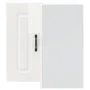Armario de cocina de esquina pared Kalmar blanca de alto brillo de , Armarios de cocina - Ref: Foro24-853619, Precio: 92,46 €...