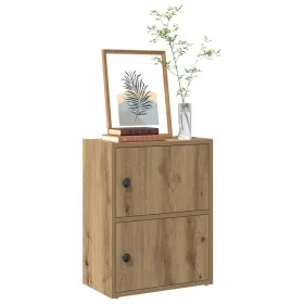 Estantería de madera de ingeniería roble artisan 40x24x52 cm by , Bookcases and shelves - Ref: Foro24-860363, Price: 43,16 €,...