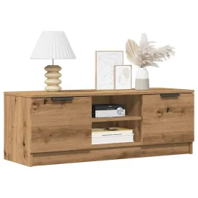 Mueble de TV madera contrachapada artisan roble 102x35x36,5 cm de , Muebles TV - Ref: Foro24-856859, Precio: 73,62 €, Descuen...