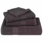 Toallas de ducha 2 uds 100% algodón antracita 70x140 cm 360 gsm de , Toallas - Ref: Foro24-136685, Precio: 23,90 €, Descuento: %
