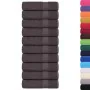 Toallas invitados 10uds 100% algodón antracita 70x140cm 360gsm de , Toallas - Ref: Foro24-136687, Precio: 84,35 €, Descuento: %