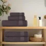 Paños de baño 50 uds antracita 15x21 cm 360 gsm 100% algodón de , Toallas - Ref: Foro24-136672, Precio: 45,71 €, Descuento: %