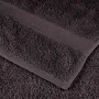 Paños de baño 50 uds antracita 15x21 cm 360 gsm 100% algodón de , Toallas - Ref: Foro24-136672, Precio: 45,71 €, Descuento: %