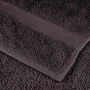 Juego de toallas 12 piezas 100% algodón antracita 360 gsm de , Toallas de baño y manoplas - Ref: Foro24-137096, Precio: 44,06...
