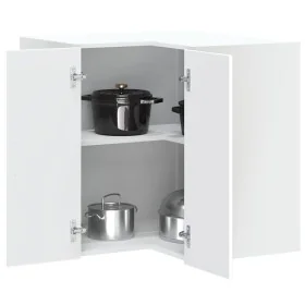 Mueble de cocina esquina pared Porto madera ingeniería blanca de , Armarios de cocina - Ref: Foro24-854097, Precio: 89,48 €, ...