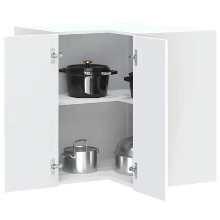 Mueble de cocina esquina pared Porto madera ingeniería blanca de , Armarios de cocina - Ref: Foro24-854097, Precio: 89,48 €, ...