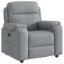 Sillón reclinable de tela gris claro de , Sillones - Ref: Foro24-4015680, Precio: 180,71 €, Descuento: %