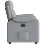 Sillón reclinable de tela gris claro de , Sillones - Ref: Foro24-4015680, Precio: 180,71 €, Descuento: %
