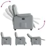 Sillón reclinable de tela gris claro de , Sillones - Ref: Foro24-4015680, Precio: 180,71 €, Descuento: %