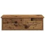 Armario pared madera ingeniería madera envejecida 60x26x18,5 cm de , Estantes y estanterías - Ref: Foro24-855858, Precio: 46,...
