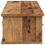 Armario pared madera ingeniería madera envejecida 60x26x18,5 cm de , Estantes y estanterías - Ref: Foro24-855858, Precio: 46,...