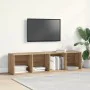 Mueble de TV/Librería roble artesanal 36x30x143cm de , Estantes y estanterías - Ref: Foro24-855813, Precio: 78,25 €, Descuent...