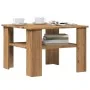Mesa de centro madera de ingeniería roble artisan 60x60x42 cm by , Coffee table - Ref: Foro24-855795, Price: 53,05 €, Discoun...