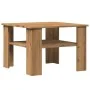 Mesa de centro madera de ingeniería roble artisan 60x60x42 cm by , Coffee table - Ref: Foro24-855795, Price: 53,05 €, Discoun...