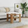 Mesa de centro madera de ingeniería roble artisan 60x60x42 cm by , Coffee table - Ref: Foro24-855795, Price: 53,05 €, Discoun...