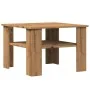 Mesa de centro madera de ingeniería roble artisan 60x60x42 cm by , Coffee table - Ref: Foro24-855795, Price: 53,05 €, Discoun...