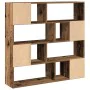 Estantería/divisor de espacios madera antigua 105x24x102 cm de , Divisores de ambientes - Ref: Foro24-855830, Precio: 88,60 €...