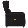 Sillón reclinable de masaje de tela negro de , Sillones - Ref: Foro24-4015668, Precio: 211,92 €, Descuento: %
