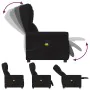 Sillón reclinable de masaje de tela negro de , Sillones - Ref: Foro24-4015668, Precio: 211,92 €, Descuento: %