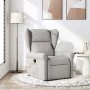 Sillón de masaje reclinable de tela gris nube de , Sillones - Ref: Foro24-4015675, Precio: 210,21 €, Descuento: %