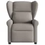 Sillón reclinable de tela gris taupe by , Armchairs - Ref: Foro24-4015663, Price: 205,48 €, Discount: %