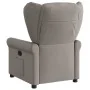 Sillón reclinable de tela gris taupe by , Armchairs - Ref: Foro24-4015663, Price: 205,48 €, Discount: %