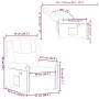 Sillón reclinable cuero sintético marrón brillante de , Sillones - Ref: Foro24-4015677, Precio: 177,51 €, Descuento: %