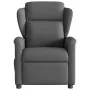 Sillón reclinable de masaje eléctrico tela gris oscuro by , Armchairs - Ref: Foro24-3303125, Price: 257,06 €, Discount: %