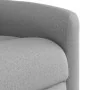Sillón reclinable de masaje eléctrico tela gris nube de , Sillones - Ref: Foro24-3303133, Precio: 257,34 €, Descuento: %