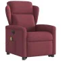 Sillón de masaje eléctrico reclinable elevable tela rojo tinto de , Sillones - Ref: Foro24-3303167, Precio: 336,56 €, Descuen...