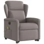 Sillón de masaje eléctrico reclinable elevable tela taupé de , Sillones - Ref: Foro24-3303171, Precio: 339,24 €, Descuento: %