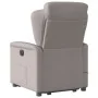 Sillón de masaje eléctrico reclinable elevable tela taupé de , Sillones - Ref: Foro24-3303171, Precio: 339,24 €, Descuento: %