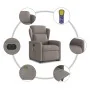 Sillón de masaje eléctrico reclinable elevable tela taupé de , Sillones - Ref: Foro24-3303171, Precio: 339,24 €, Descuento: %