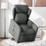Sillón de masaje eléctrico reclinable elevable tela gris oscuro de , Sillones - Ref: Foro24-3303165, Precio: 340,28 €, Descue...