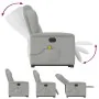 Sillón de masaje eléctrico reclinable elevable tela gris nube de , Sillones - Ref: Foro24-3303173, Precio: 340,52 €, Descuent...