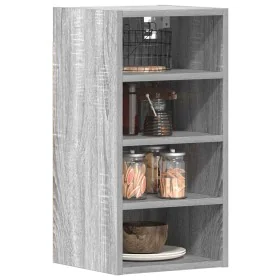 Armario colgante madera ingeniería gris sonoma 30x29,5x60 cm de , Armarios de cocina - Ref: Foro24-854171, Precio: 38,20 €, D...