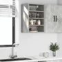 Armario colgante contrachapada gris hormigón 40x29,5x60 cm de , Armarios de cocina - Ref: Foro24-854178, Precio: 44,55 €, Des...