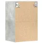 Armario colgante contrachapada gris hormigón 40x29,5x60 cm de , Armarios de cocina - Ref: Foro24-854178, Precio: 44,55 €, Des...