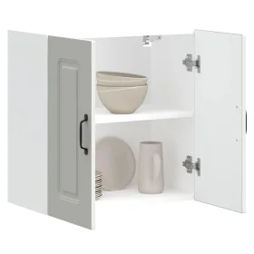 Armario de pared para cocina Kalmar madera de ingeniería blanca de , Armarios de cocina - Ref: Foro24-853577, Precio: 50,11 €...